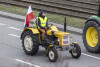 Protest rolników na ulicach Gdańska