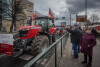 Protest rolników na ulicach Gdańska