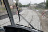 Przebudowa linii tramwajowej na Stogi. Testowy przejazd tramwaju.
