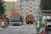 Przebudowa linii tramwajowej na Stogi. Testowy przejazd tramwaju.