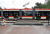 Przebudowa linii tramwajowej na Stogi. Testowy przejazd tramwaju.
