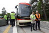 Przebudowa linii tramwajowej na Stogi. Testowy przejazd tramwaju.