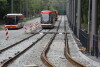 Przebudowa linii tramwajowej na Stogi. Testowy przejazd tramwaju.