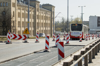 Przebudowa skrzyżowania Podwale Przedmiejskie - Łąkowa