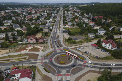 Przebudowa ulic Nowa Koziorożca i Kielnieńska w dzielnicy Osowa