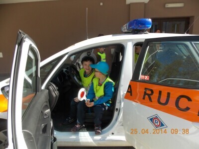 Przedszkolaki w Centrali Ruchu ZTM