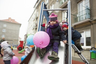 Przedszkole 22 - otwarcie placu zabaw