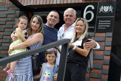 Przekazanie kluczy do mieszkań TBS Motława