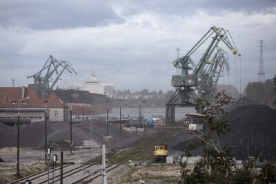 Przeładunek węgla w Porcie Gdańsk
