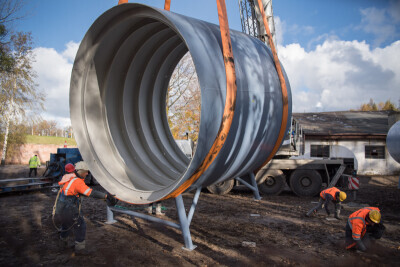 Przeniesione fragmenty niemieckiego U-boota