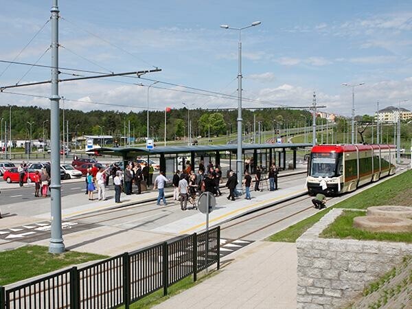 Przystanek tramwajowy na Chełmie