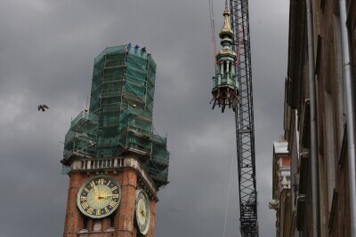 Ratusz Głównomiejski bez iglicy