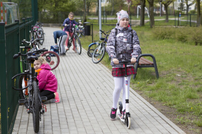 Rowerowy maj w ZKPiG13