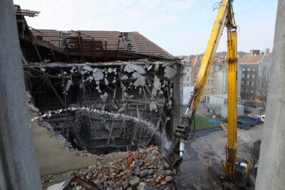 Rozbiórka Kina Neptun