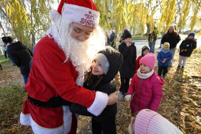 Rozświetlenie choinki dzielnicowej na Chełmie