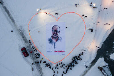 Serce dla Pawła Adamowicza