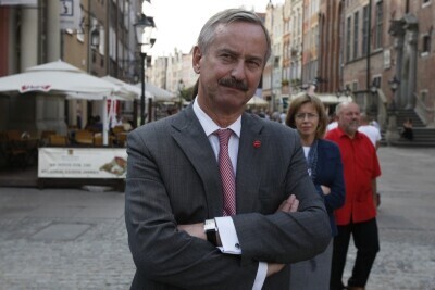 Siim Kallas - W-ce Przewodniczący Komisji UE w Gdańsku