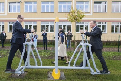 Siłownia pod chmurką