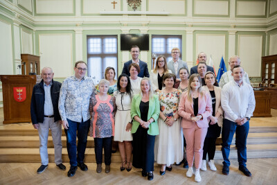 Ślubowanie i pierwsza sesja Rady Dzielnicy Stogi