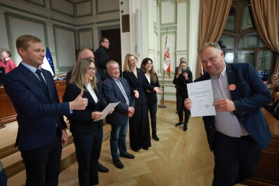 Ślubowanie nowych radnych  dzielnic