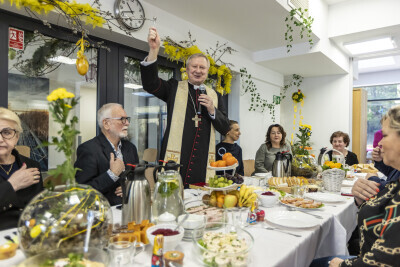 Sniadanie Wielkanocne w DPS Polanki