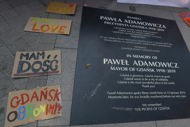Zdjęcie Sobotnie manifestacje w centrum Gdańska 2