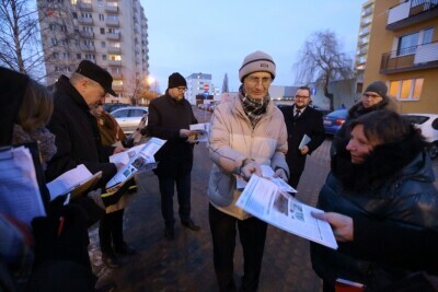 Spacer z Prezydentem po dzielnicy Młyniska