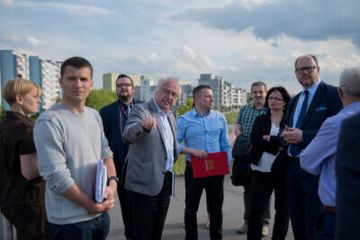 Spacer z Prezydentem po dzielnicy Zaspa-Młyniec