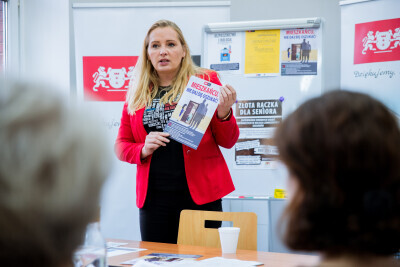 Spotkanie informacyjne z seniorami