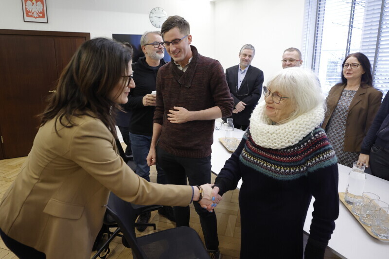 Zdjęcie Spotkanie prezydent Gdańska Aleksandry Dulkiewicz z Społecznym Urzędem Miejskim 2