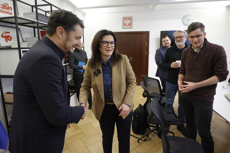 Zdjęcie Spotkanie prezydent Gdańska Aleksandry Dulkiewicz z Społecznym Urzędem Miejskim 3