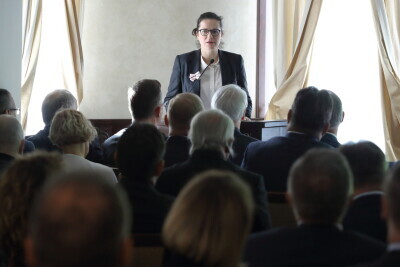 Spotkanie przedsiębiorców z Prezydent Gdańska Aleksandrą Dulkiewicz