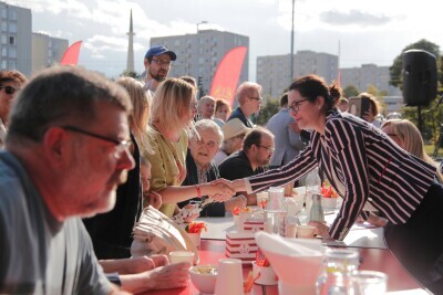 Spotkanie przy okrągłym stole z mieszkańcami Przymorza