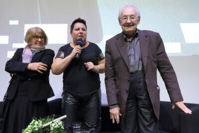 Spotkanie z Andrzejem Wajdą i Krystyną Zachwatowicz.