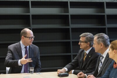 Spotkanie z delegacją z ukraińskiego Mariupola