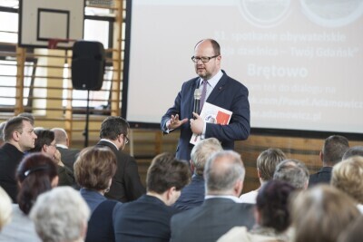 Spotkanie z mieszkańcami Brętowa