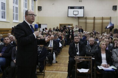 Spotkanie z mieszkańcami Strzyży i VII Dworu