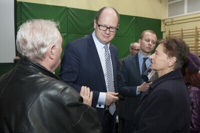 Spotkanie z mieszkańcami Zaspy-Młyniec