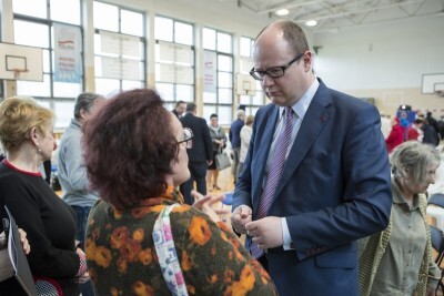 Spotkanie z mieszkańcami Zaspy-Rozstaje
