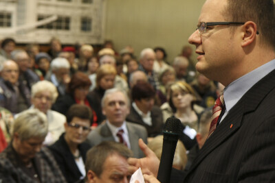 Spotkanie z mieszkańcami dzielnic Stogi i Przeróbka