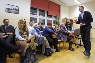 Spotkanie z mieszkańcami dzielnicy Dolny Wrzeszcz