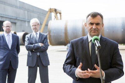 Stocznia Gdańska - konferencja prasowa