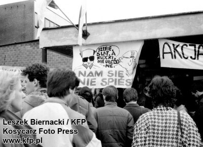 Strajk studencki na Uniwersytecie Gdańskim w 1988 r.