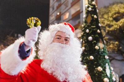 Świąteczna choinka rozbłysła w dzielnicy Wrzeszcz Górny