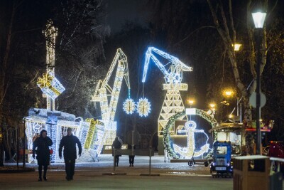Iluminacje świąteczne w Gdańsku