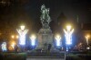 Świąteczne iluminacje na Placu im. Dariusza Kobzdeja