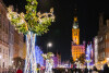 Świąteczne iluminacje rozświetliły Gdańsk