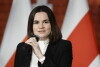 Swiatłana Cichanouskaja, liderka białoruskiej opozycji z wizytą w Gdańsku