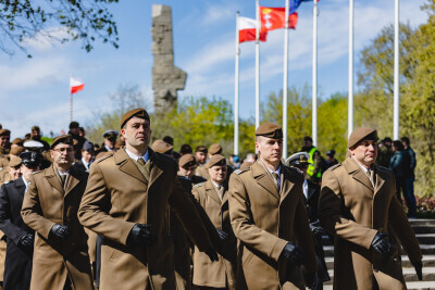 Święto 7 Pomorskiej Brygady Obrony Terytorialnej na Westerplatte