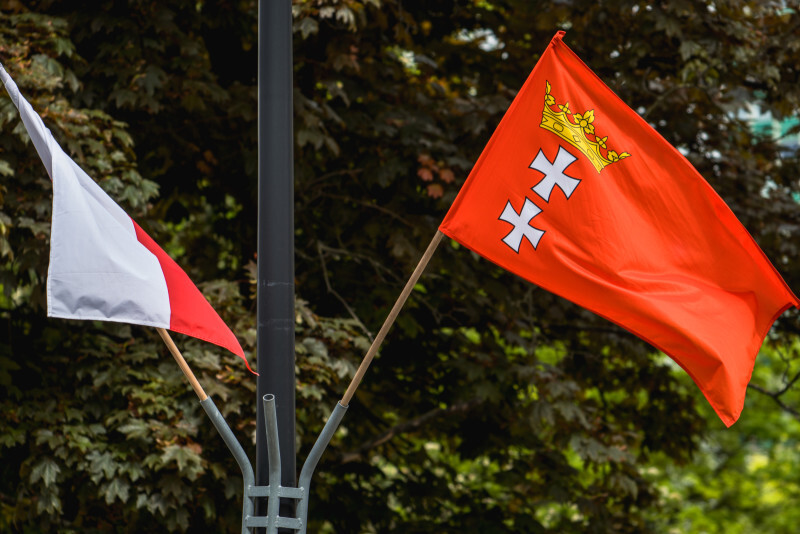 Zdjęcie Święto Miasta. Flagi w Gdańsku 4